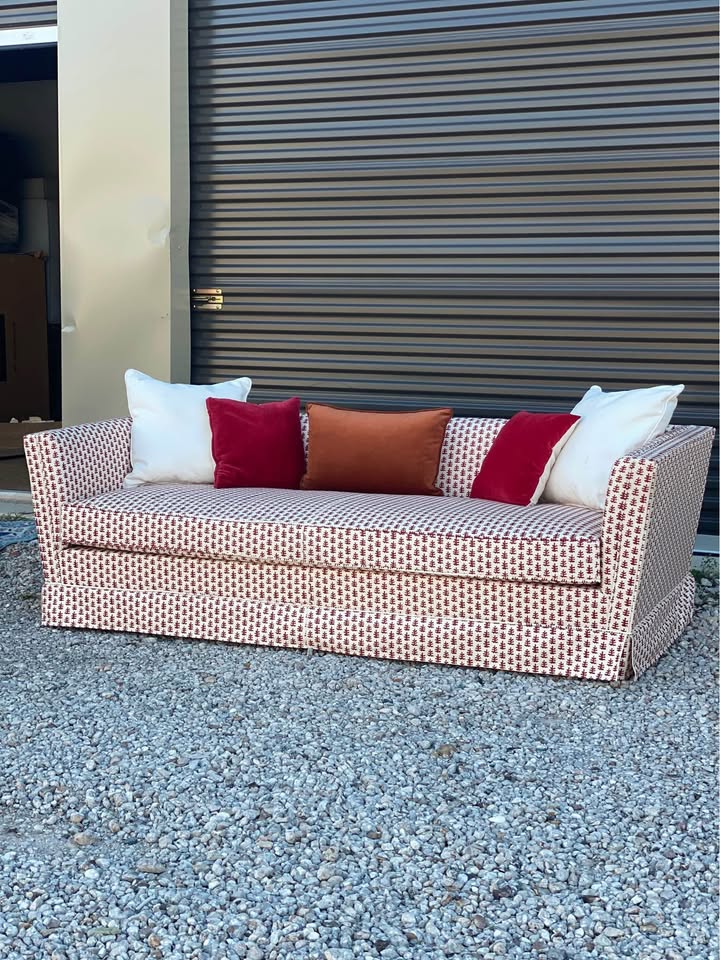 *New Hallowed Merch Pleated Sofa