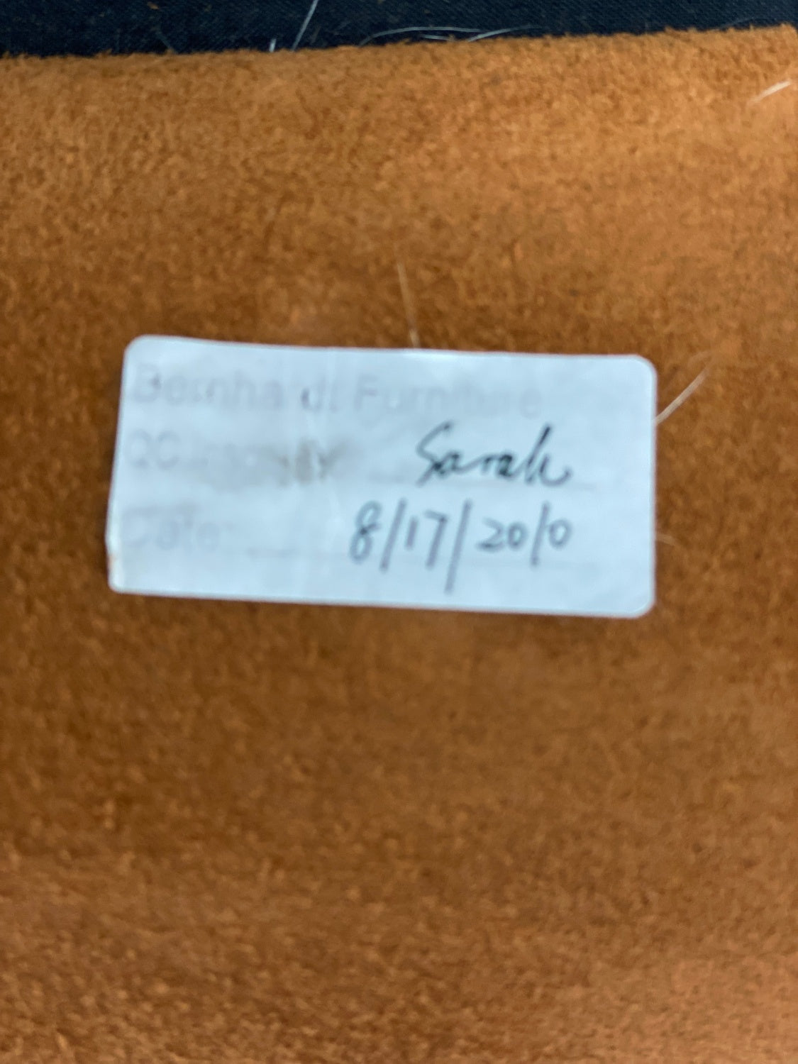 EXTRA DEEP! Bernhardt Top Grain Leather Sofa