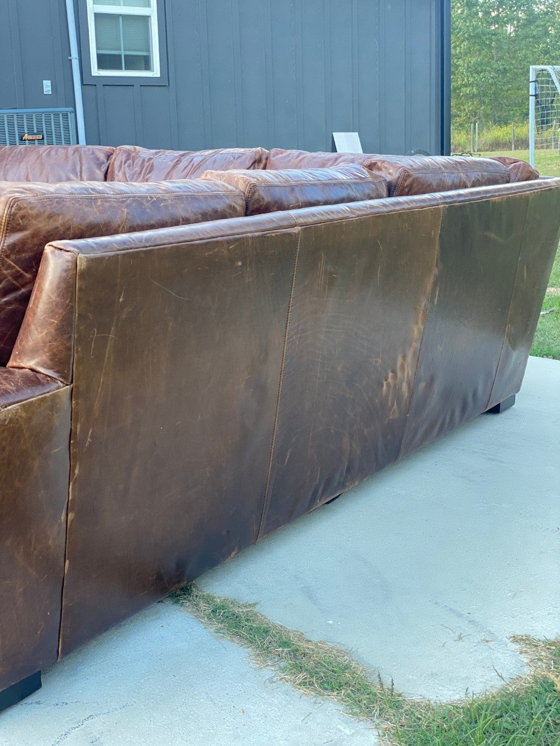 RH Maxwell Sectional Italian Brompton Coco