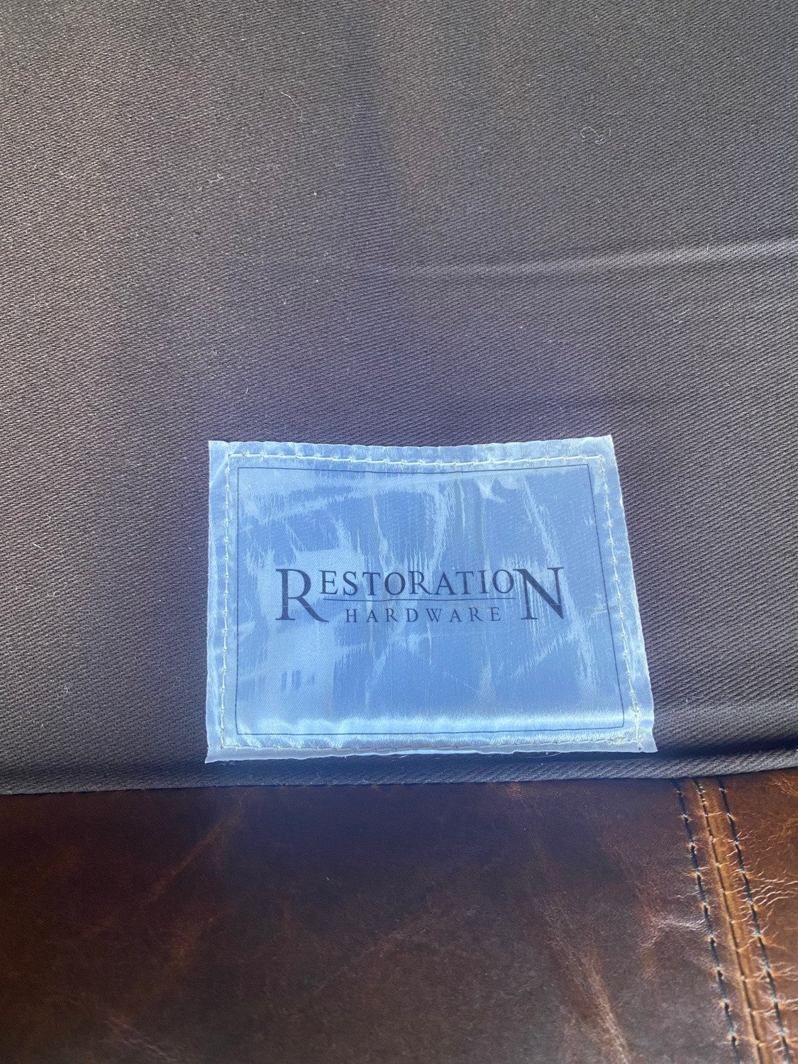 RH Maxwell Sectional Italian Brompton Coco