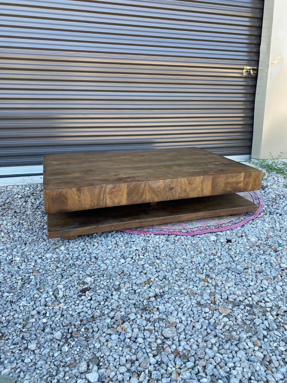 *New Loon Peak Mango Wood Cassiana Coffee Table