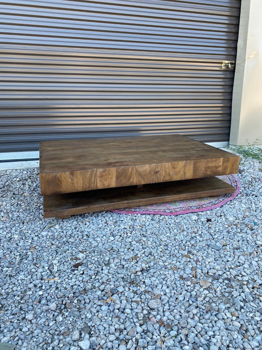 *New Loon Peak Mango Wood Cassiana Coffee Table