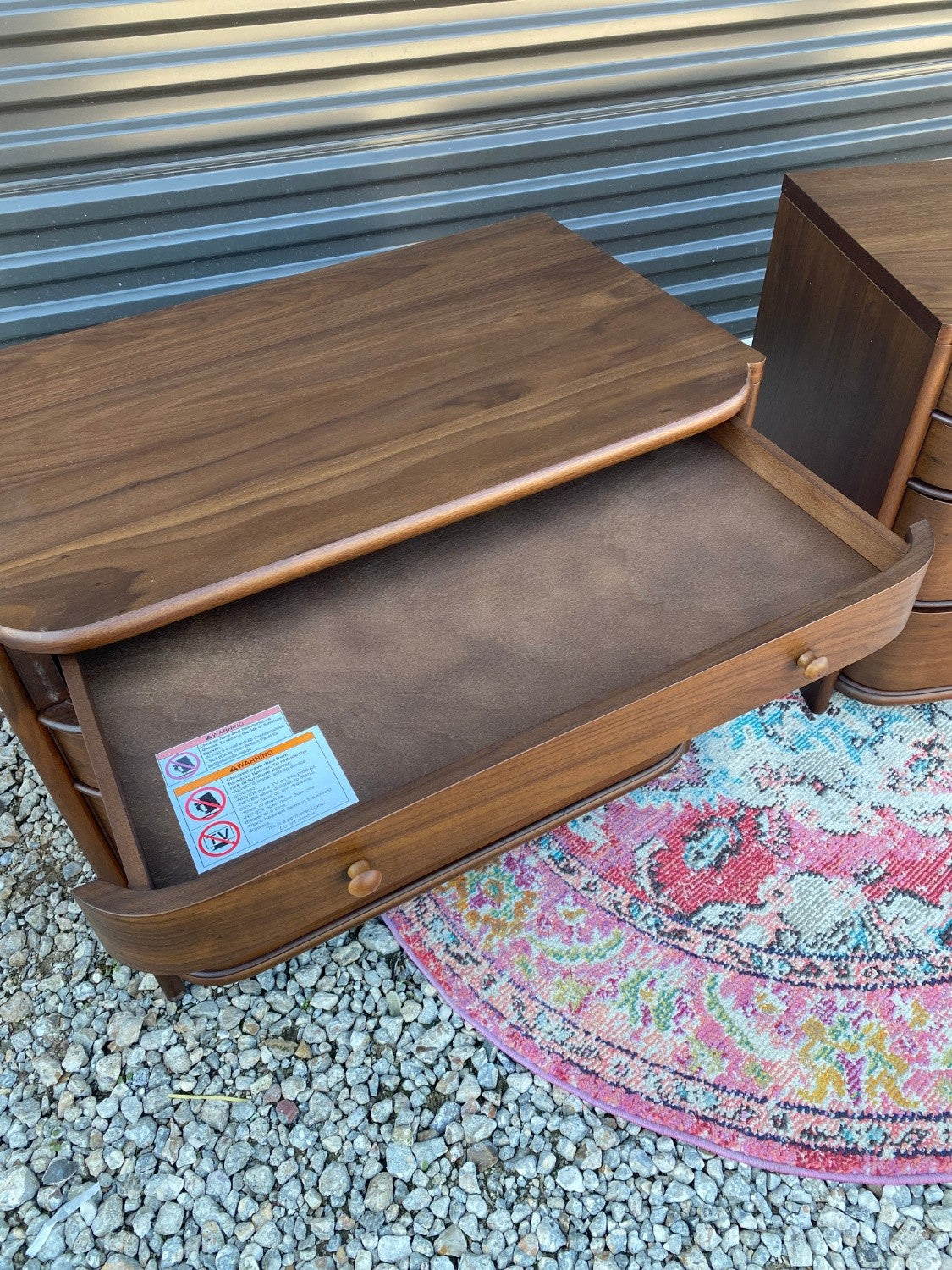 *New Four Hands Pair of Agatha Nightstands