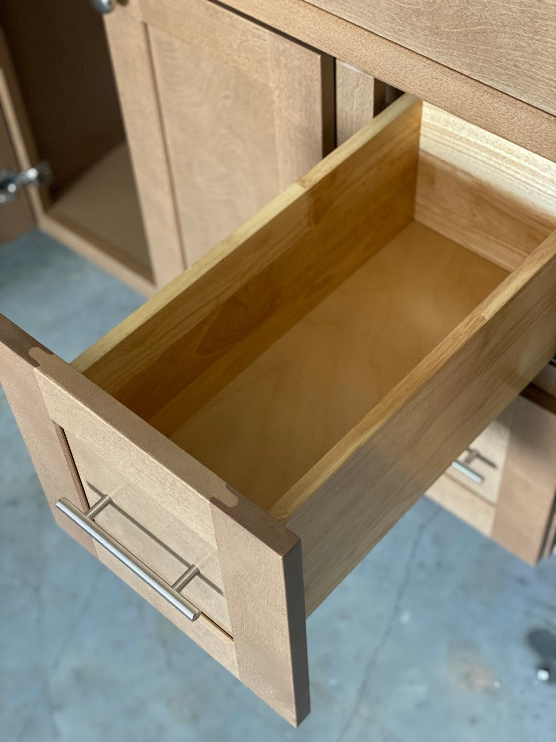 *New -  Pair of Solid Wood Shaker Style 36" Vanity Cabinets
