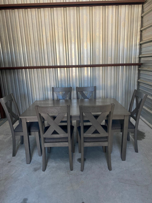 *New Ashley Caitbrook 7 Piece Dining Set - Scratch and Dent