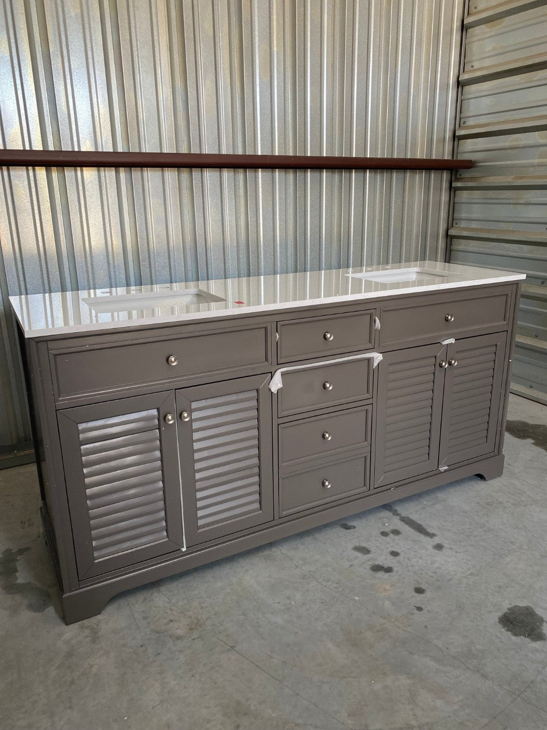 72" Double Vanity - Scratch & Dent Return Item