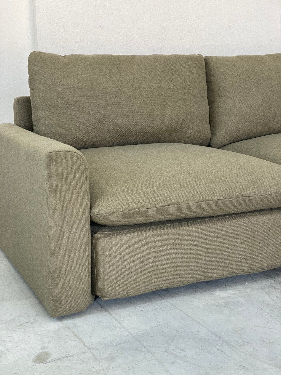 *New Burrow Russet Olive Oversized Sectional