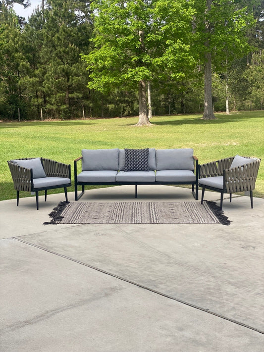 *New Rove Concepts 3PC Outdoor Living Set