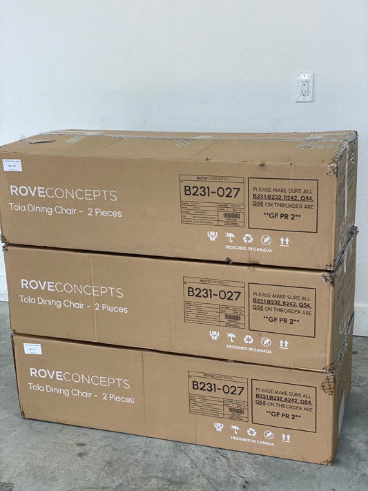 *New - (6) Rove Concepts Tola Dining Chairs