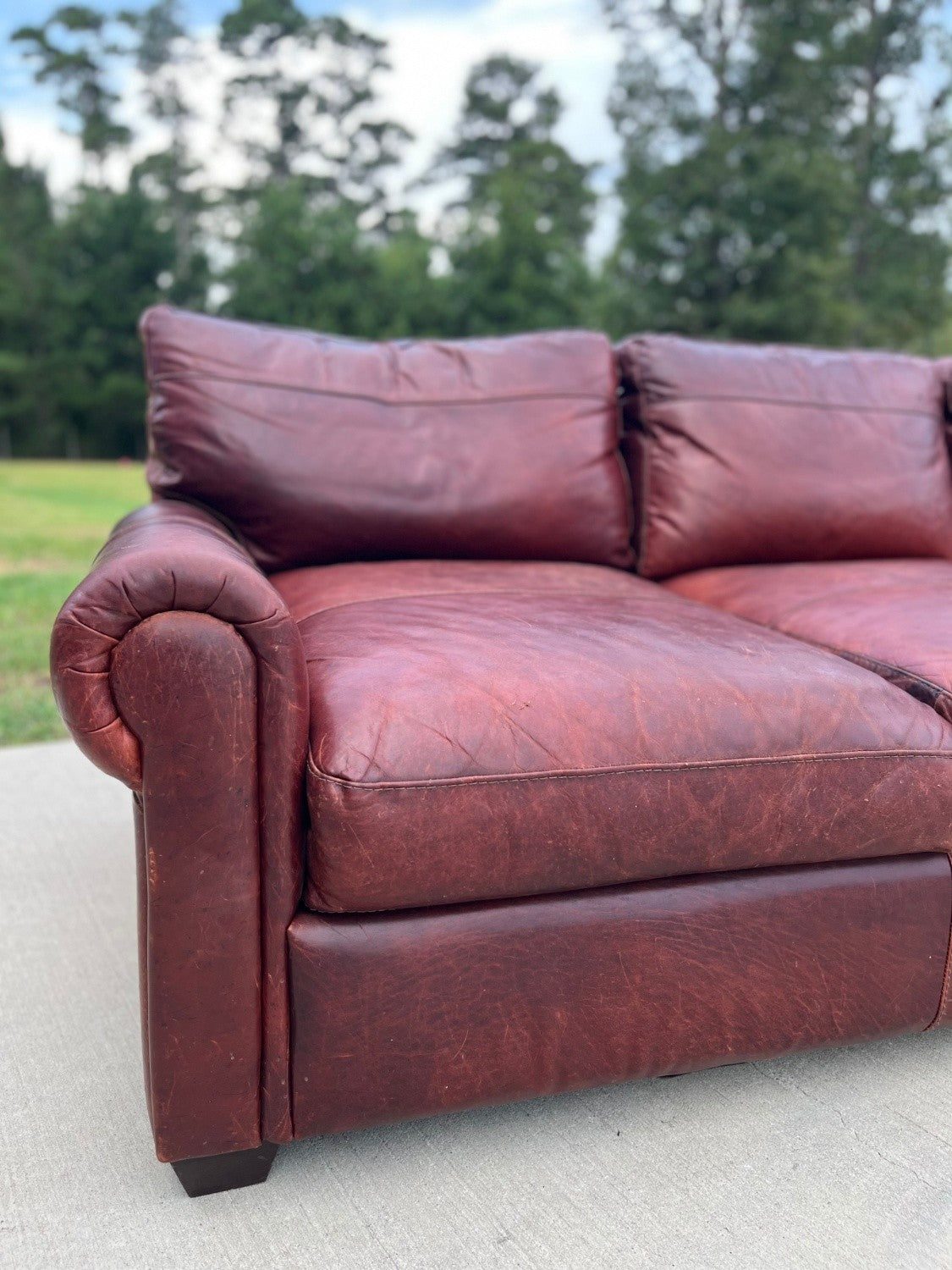 RH Lancaster 8' Sofa & Loveseat Dupe