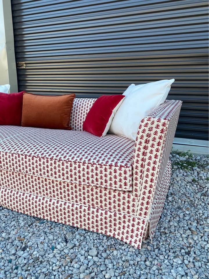 *New Hallowed Merch Pleated Sofa